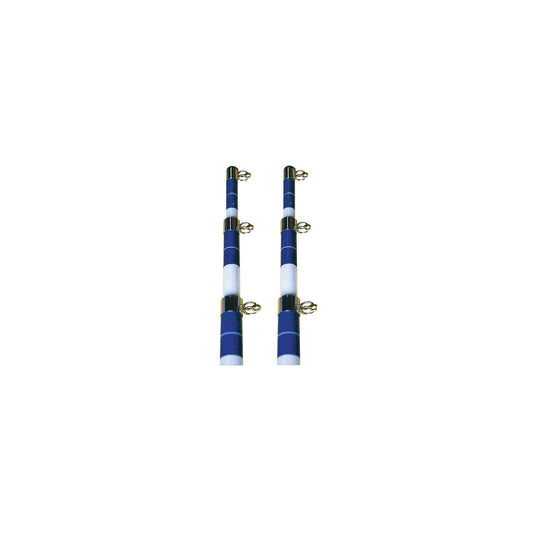 Seachoice Telescoping Outrigger Pole-15' White/Blue