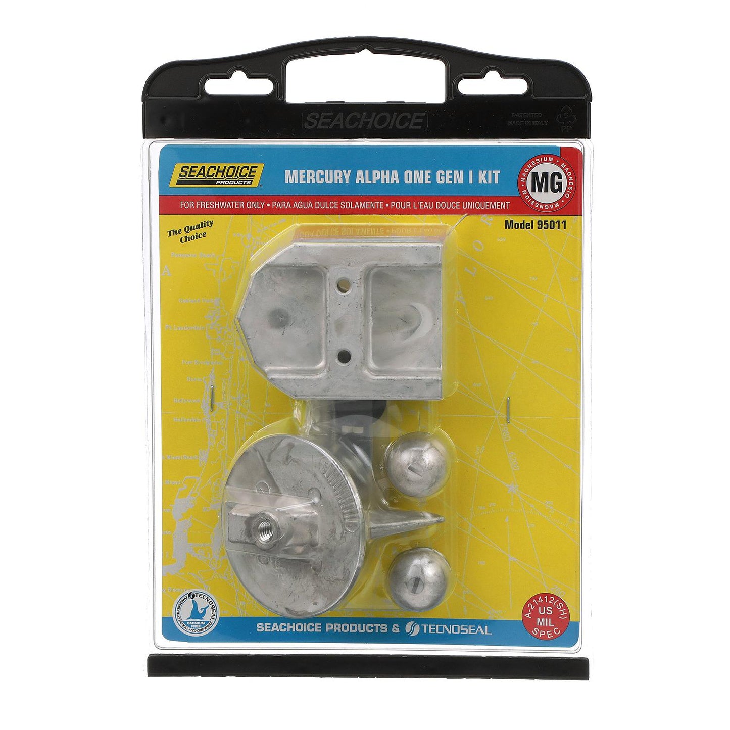 Seachoice Magnesium Anode Kit For Mercury Alpha I (1983-90)