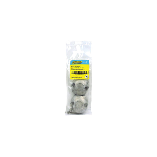 Seachoice 95626 Streamlined Shaft Anode w/Allen Screw, Aluminum, Model X5, Size 1-1/4"