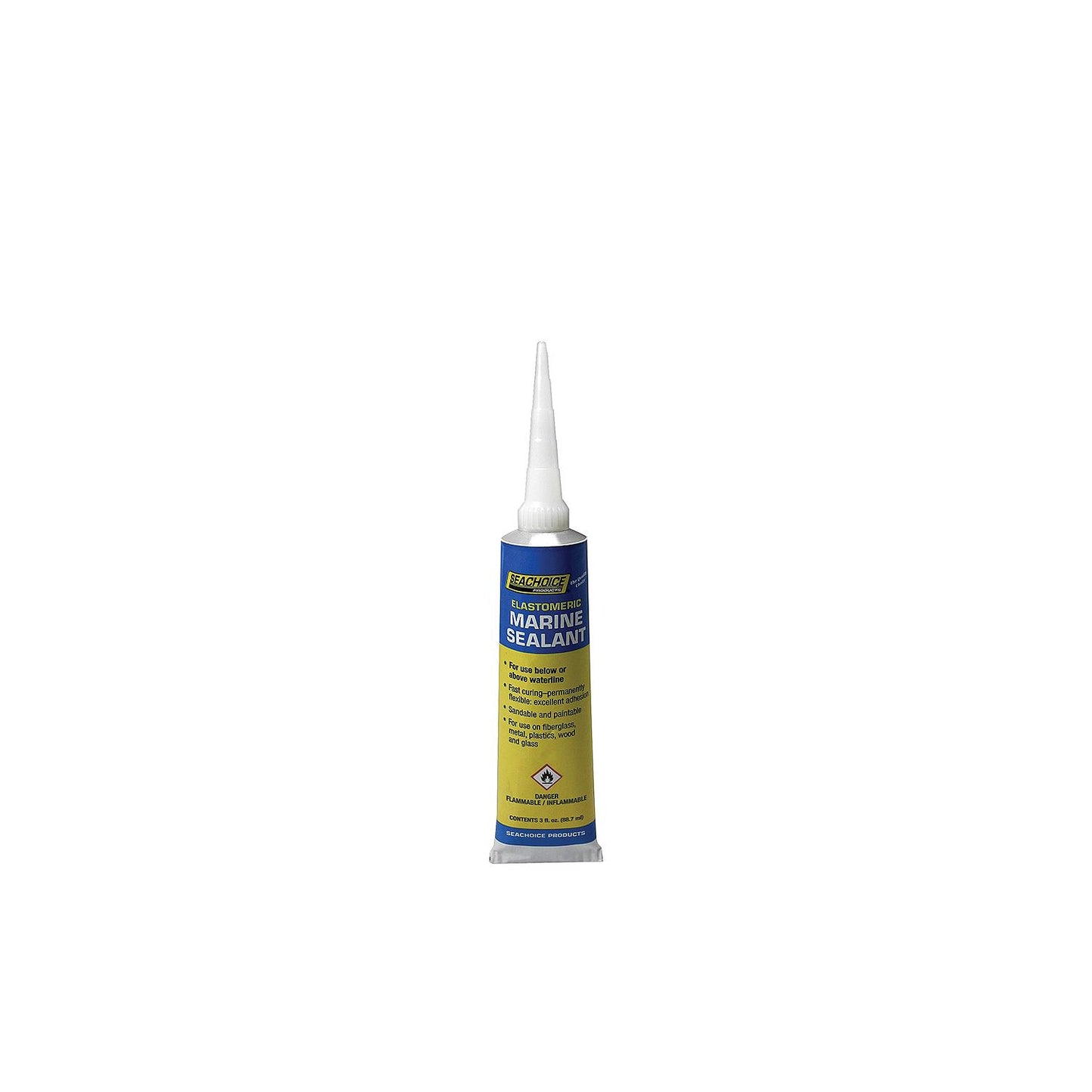 Seachoice Elastomeric White Marine Sealant, 3 oz.
