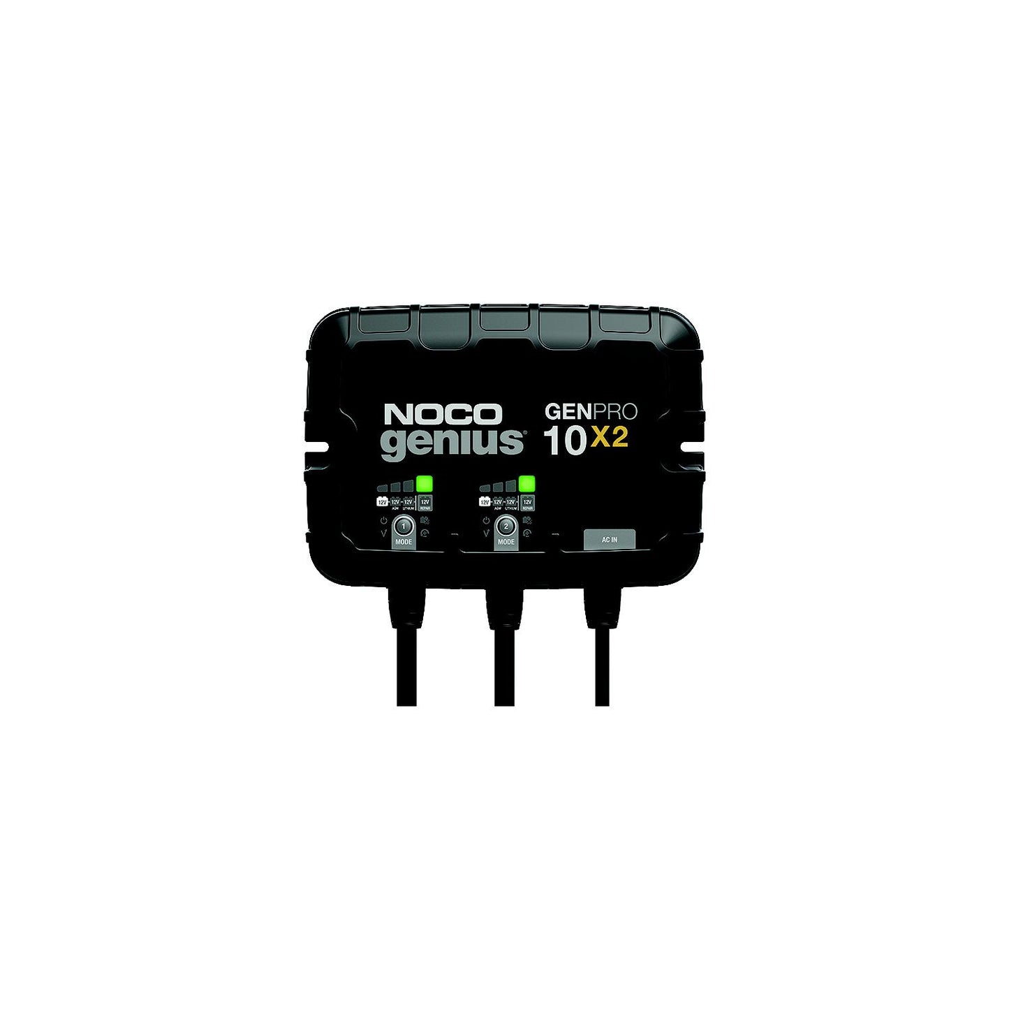 Noco GenProX2 On-Board Battery Charger, 2-Banks