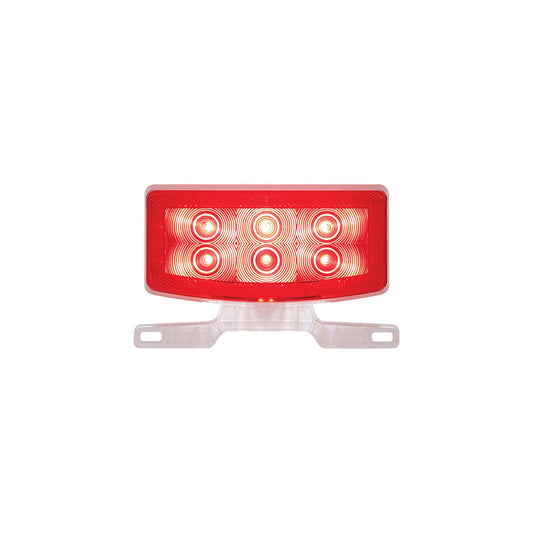 FulTyme RV 1193 LED RV Combination Tail Light, Driver Side With License Bracket and Illuminator