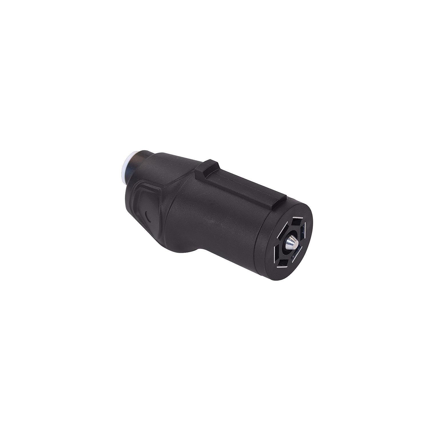7-Way Round RV Style Trailer Connector Trailer Side, Ultra HD