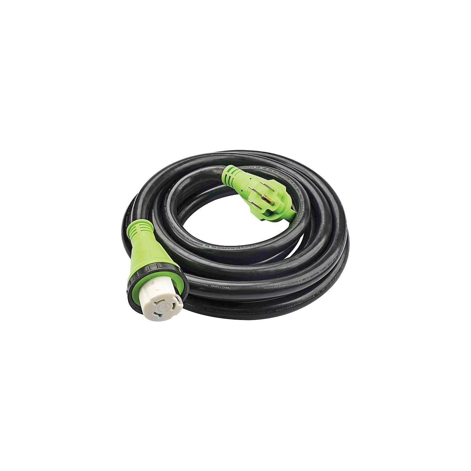 FulTyme RV 2998 Extension Cord With Handle 50A125/250V or 250V, w/Female lock ring