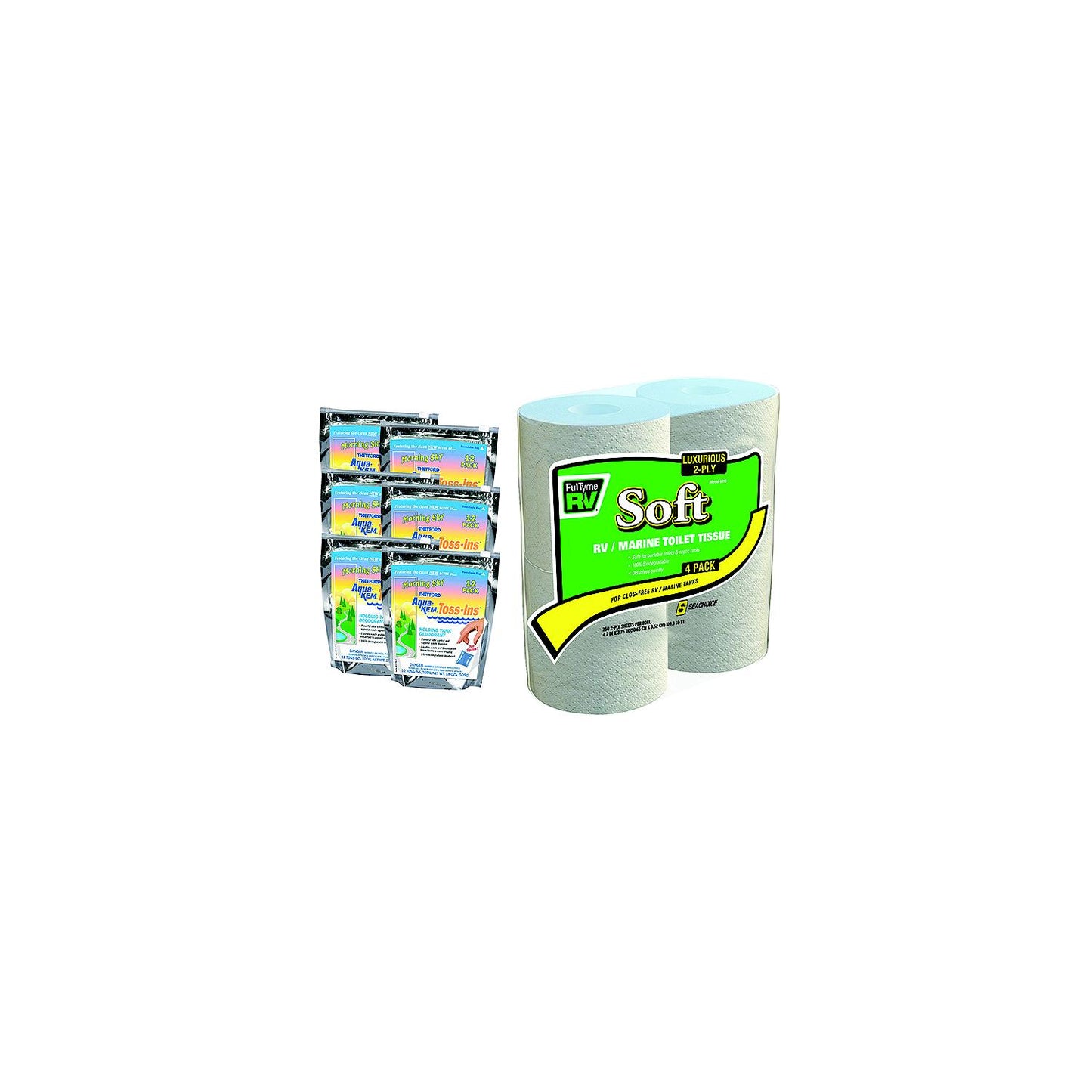 Bathroom Starter Kit, 4 Roll