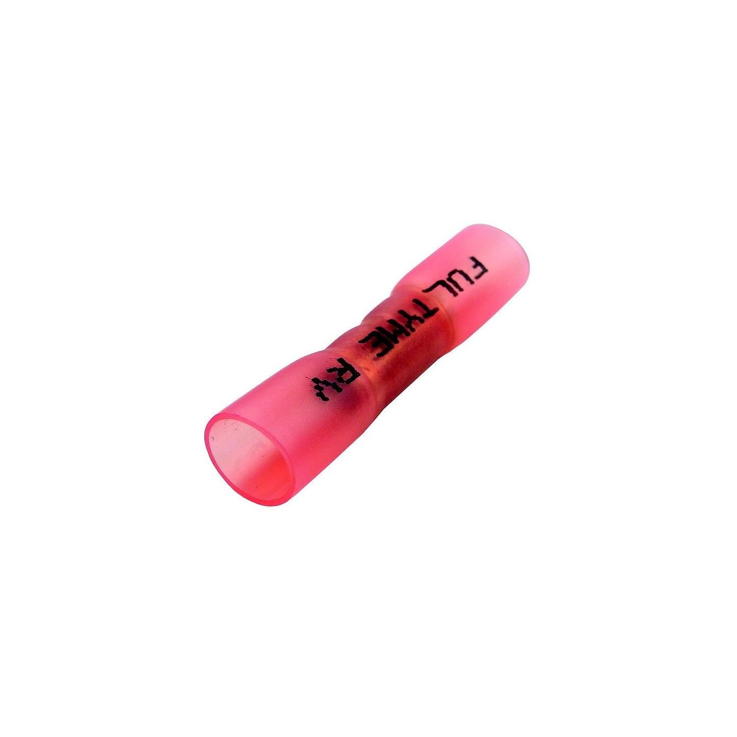 FulTyme RV Crimp 'N Seal Butt Splice Heat Shrink, 8 Ga. Red, 100/Pk
