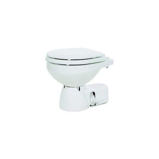Jabsco 380453092 Quiet Flush E2 Marine Toilet, Compact Unit for Fresh Water