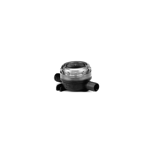 Jabsco 462000000 Pumpguard Coarse Mesh In Line Strainer, 3/4" Hose Barb In/Out, Straight