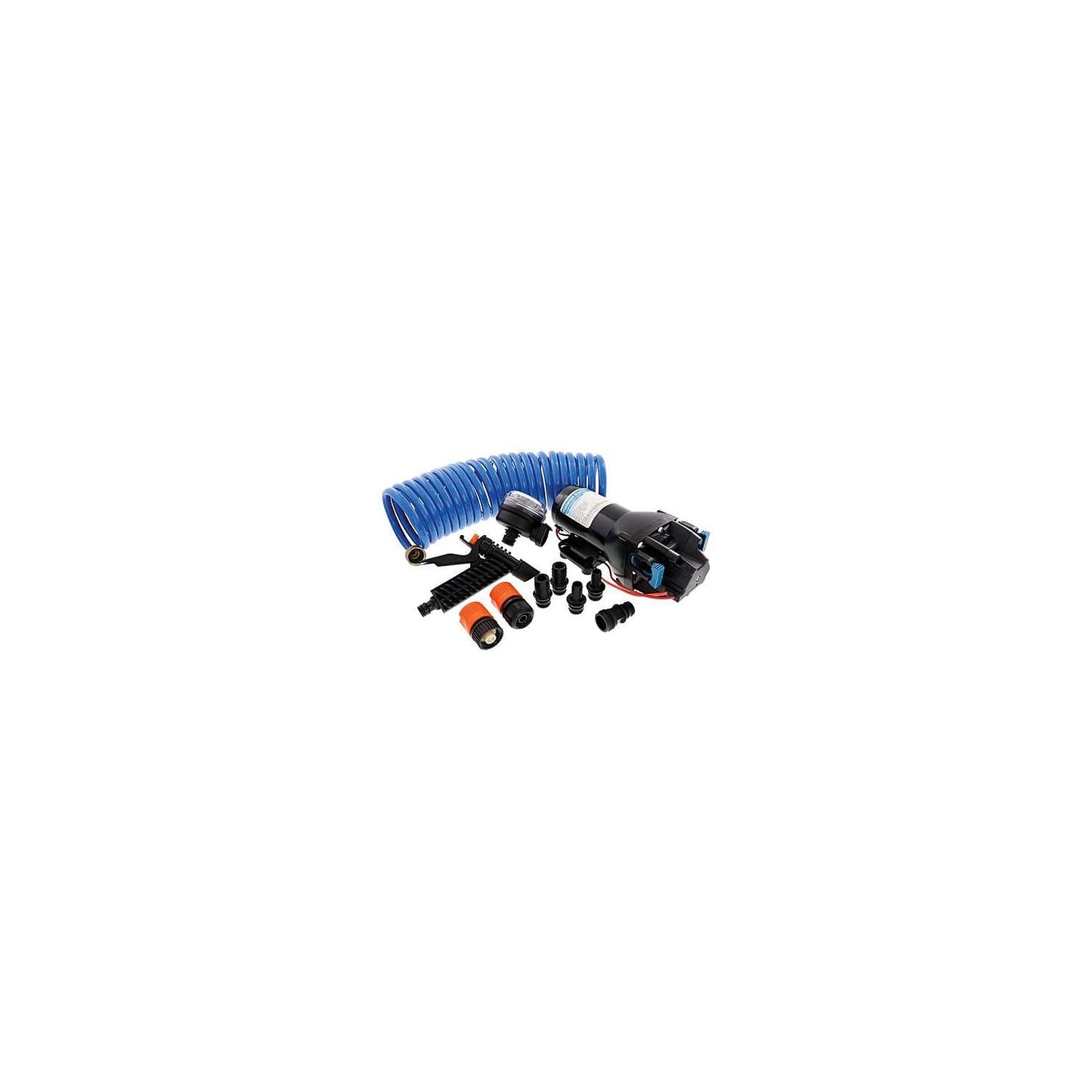 Jabsco Q401J118N4A Hotshot™ Series Washdown Pump Kit w/Hose, 12V, 4GPM