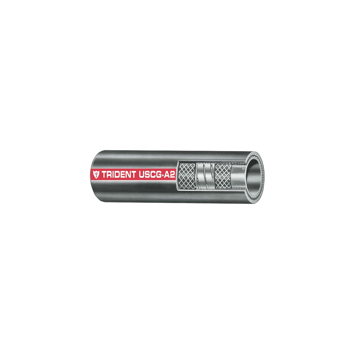 Trident 3271126 Type A2 Fuel Fill Hose, 1-1/2" x 50'-Supply Nautica