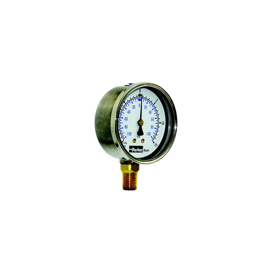 Racor Vacuum Gauge, Bottom Mount
