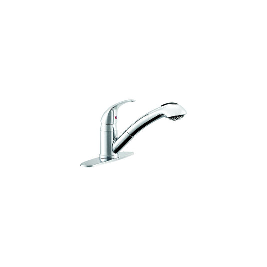 Dura Faucet DFNMK852CP Designer Pull-Out Kitchen Faucet, Chrome