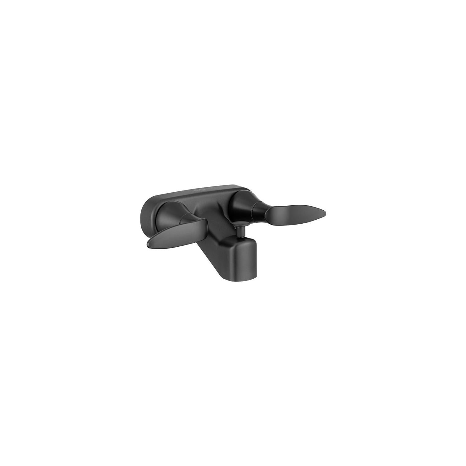 Dura Faucet DFSA110LHMB Elegant RV Tub & Shower Diverter Faucet, Matte Black-Supply Nautica