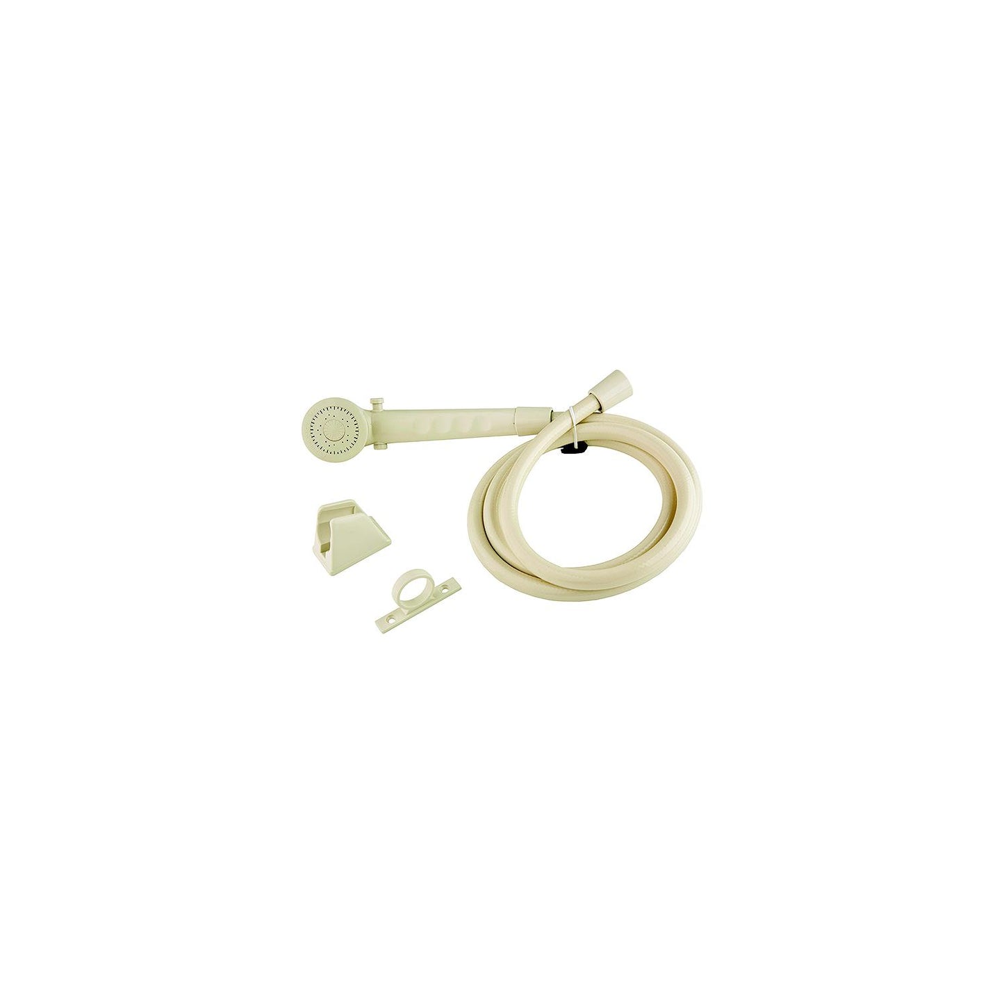 Dura Faucet DFSA130BQ Economy Single Function Shower Wand & Hose Kit, Bisque