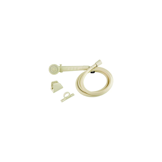 Dura Faucet DFSA130BQ Economy Single Function Shower Wand & Hose Kit, Bisque