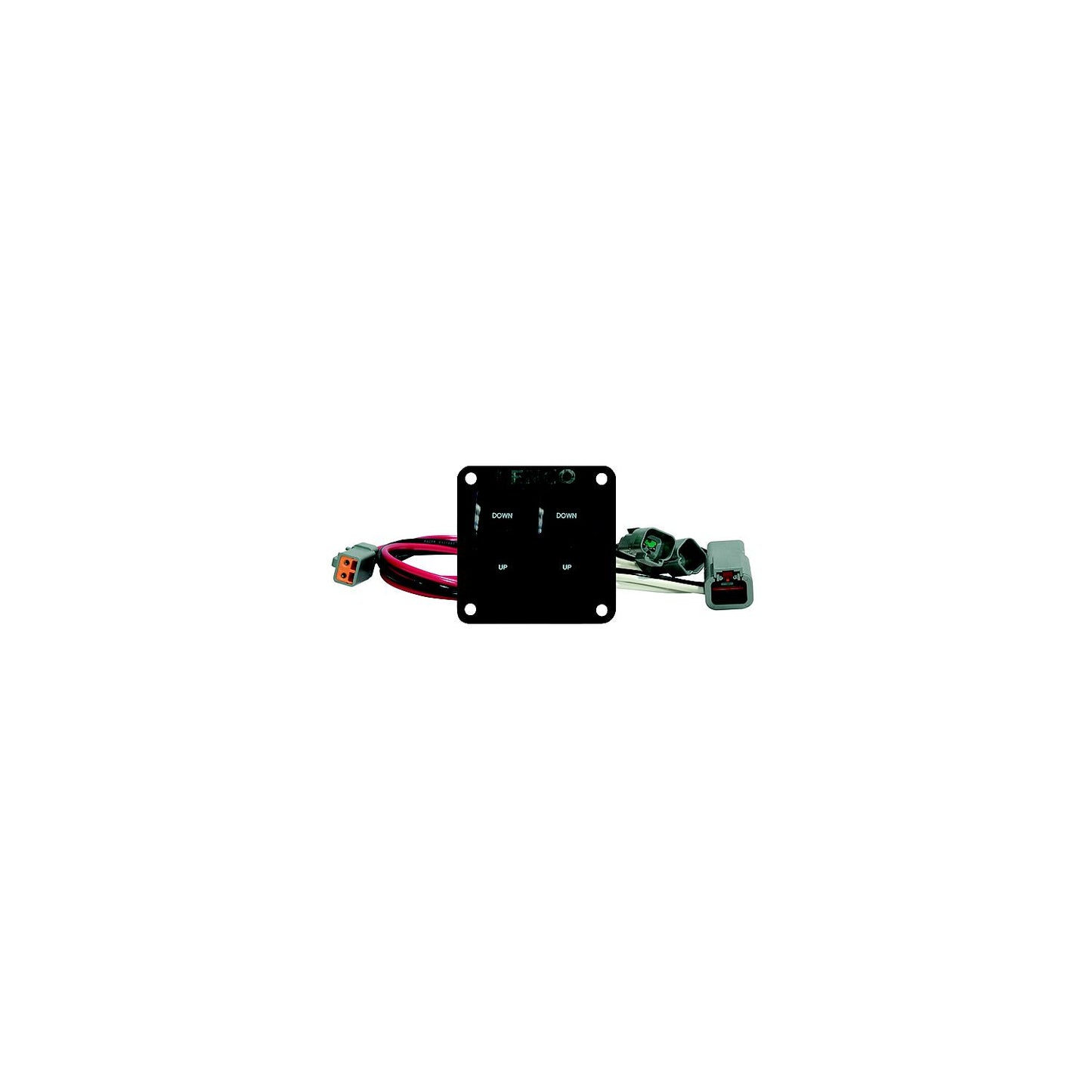 Double Rocker Switch Panel for Dual-Actuator Trim Tabs-Supply Nautica