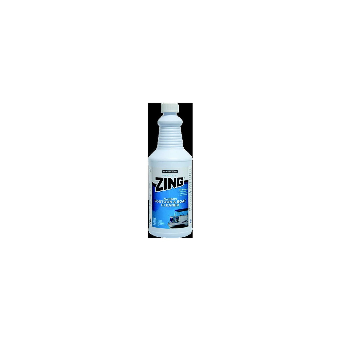 Zing Aluminum Pontoon & Boat Cleaner, Gal., 4/Case