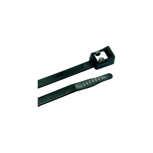 Ancor Standard Self Cutting Cable Ties, 4" UV Black, 50/pk