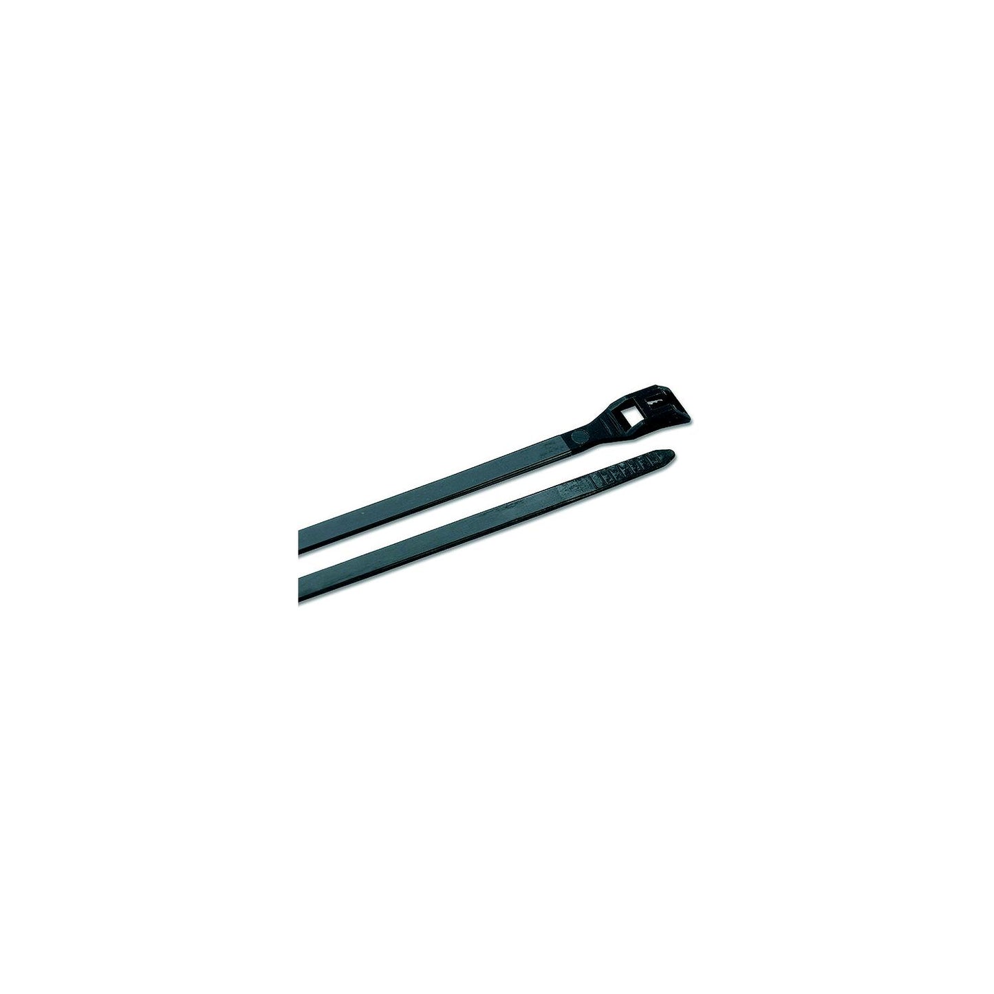 Ancor Low Profile Cable Ties, 11" Black, 100/pk