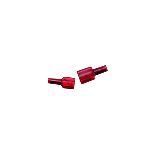 Ancor 231408 Marine Grade Fully Insulated Nylon Disconnect, Female, 22-18 Wire, Red, 4/Pk