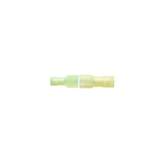 Ancor 231428 Marine Grade Fully Insulated Nylon Disconnect, Female, 12-10 Wire, Yellow, 3/Pk