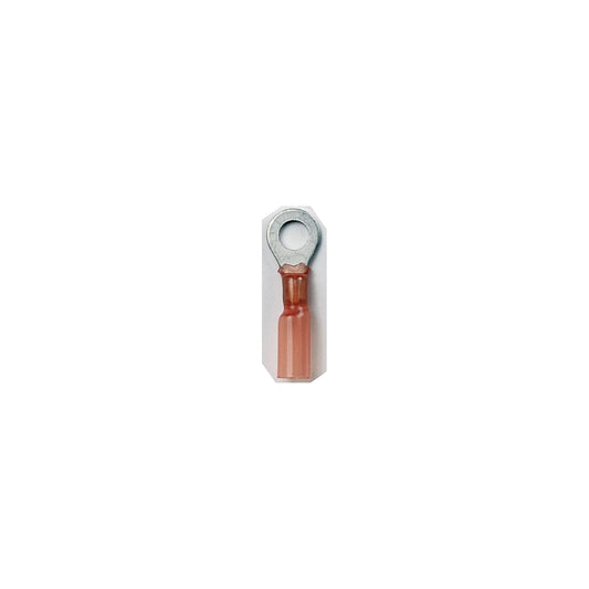 Ancor 310503 Marine Grade Heat Shrink Ring Terminals, 5/16" Fastener, 22-18 Wire, Red, 3/Pk