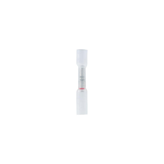 Ancor 320025 Heat Shrink Step-Down/Multi Wire Butt Connectors, Clear w/White Dashes, 25/Pk