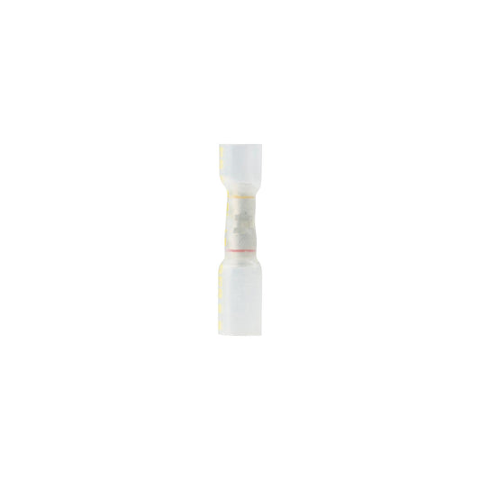 Ancor 320325 Heat Shrink Step-Down/Multi Wire Butt Connectors, Clear w/Yellow Dashes, 25/Pk