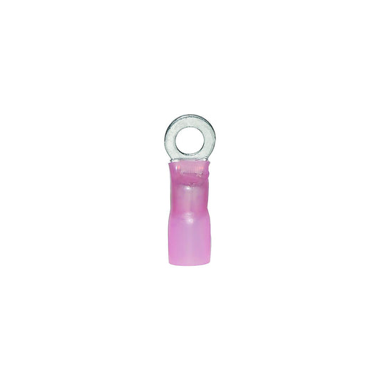 Ancor 321525 Marine Grade Heat Shrink Ring Terminals, 5/16" Fastener, 8 Wire, Red, 25/Pk