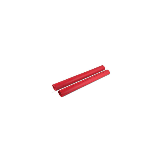Ancor 327624 Marine Grade Heat Shrink Heavy Wall Battery Cable Tube For 2-4/0, 1" x 12" (2/Pack), Red