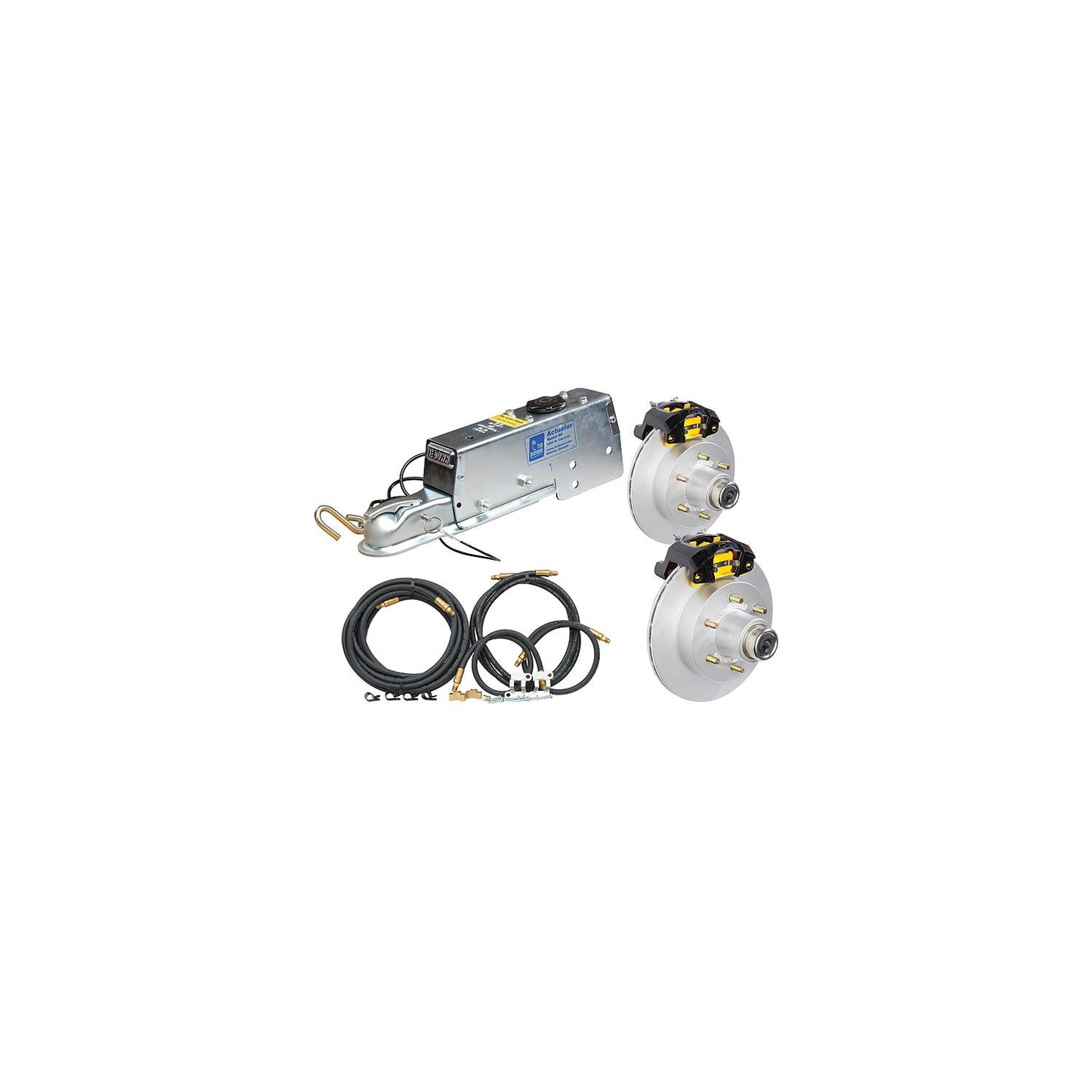 Dexter® Eliminator Vented Rotor 12" Disc Brake Complete Kit, 6 Studs