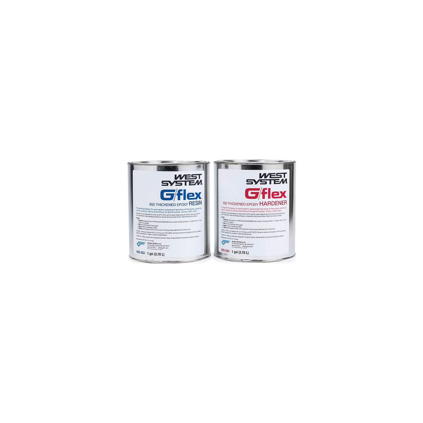 G/Flex 655 Epoxy Adhesive Repair Kit, 2 Gallons