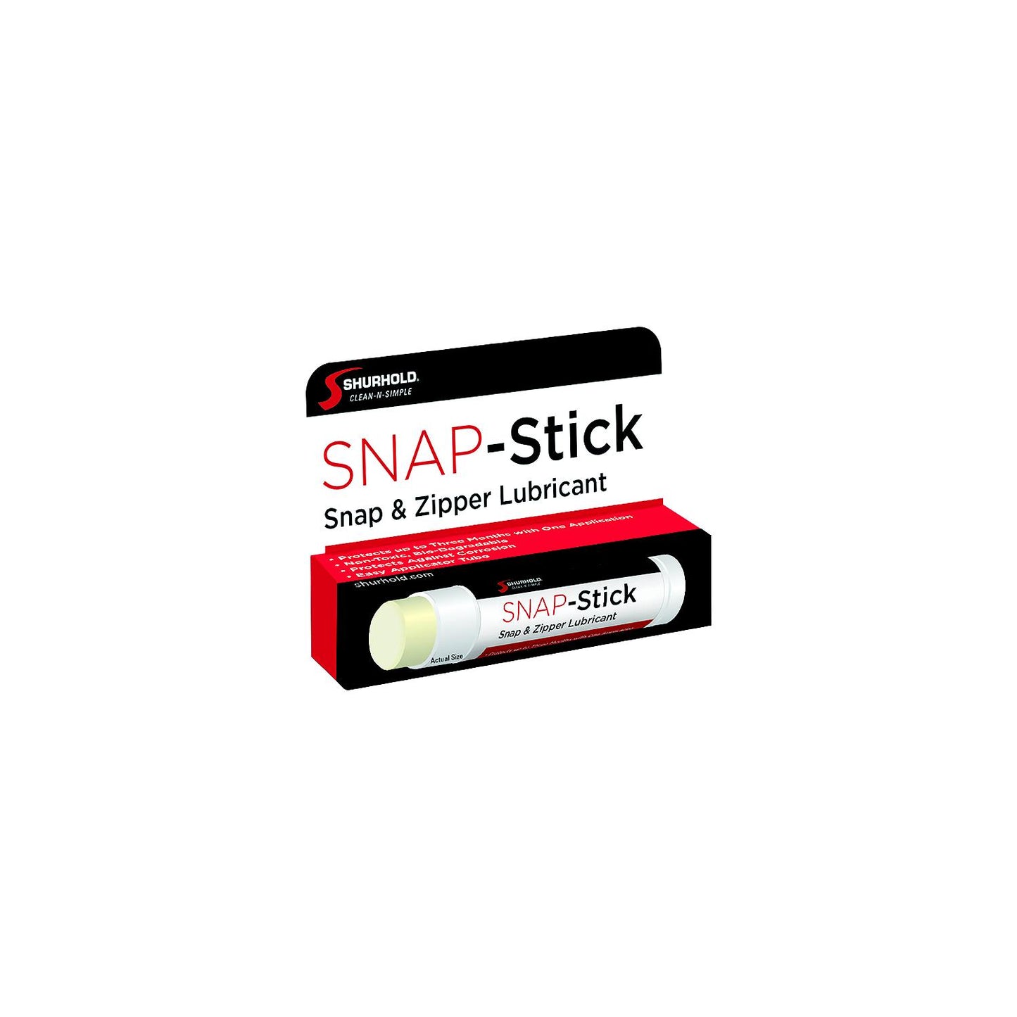 Shurhold Snap-Stick Snap and Zipper Lubricant .45 oz. Tube-Supply Nautica