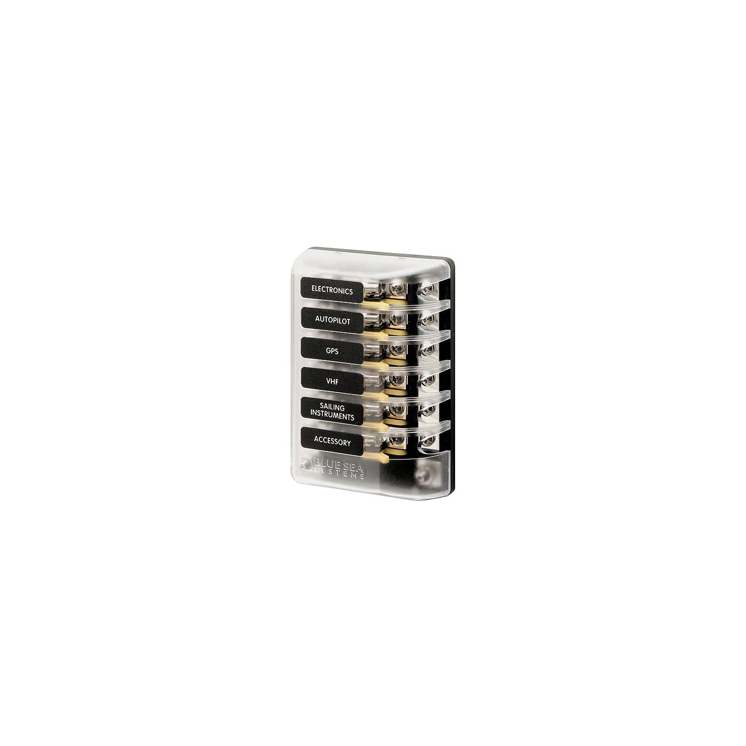 Fuse Block AGC 6 Cir w/Groun-Supply Nautica