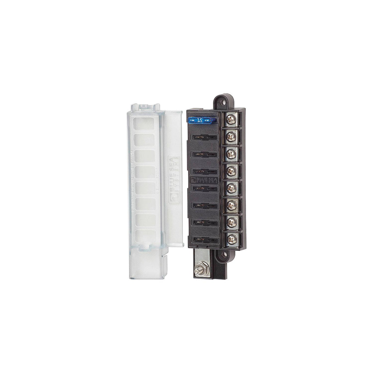 Blue Sea Systems ST Blade Compact Fuse Block - Common Source, 8 Circuits-Supply Nautica