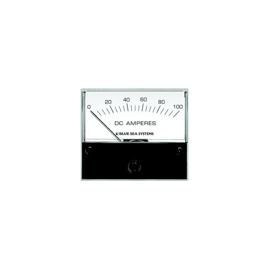 Blue Sea Systems 8017 DC Analog Ammeter - 0-100A With Shunt