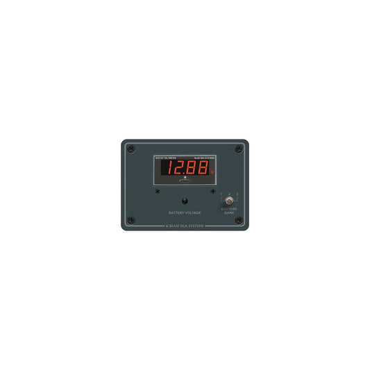 Blue Sea Systems 8051 Traditional Digital Voltmeter Panel - 7 to 60V DC