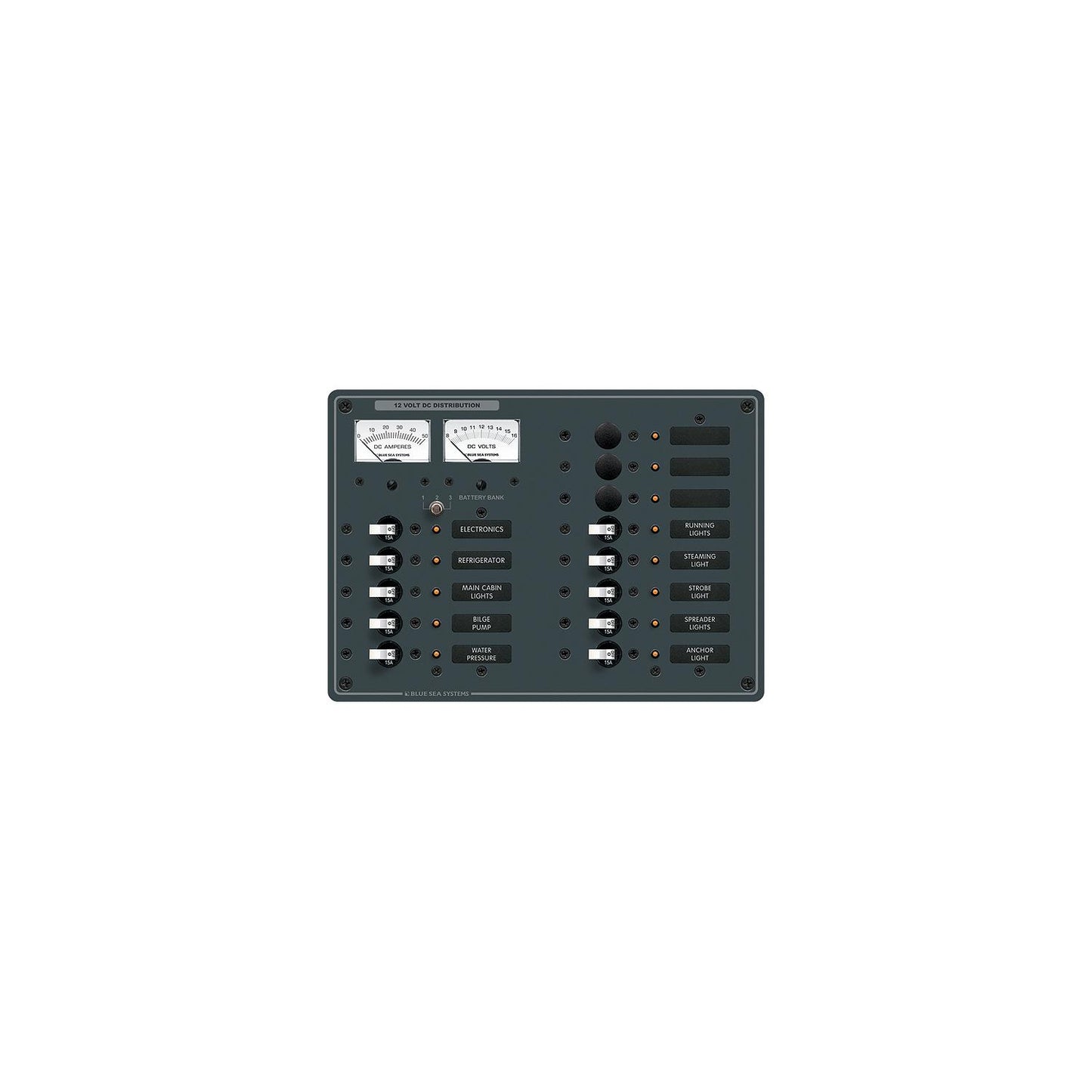 Blue Sea Systems 8068 DC 13 Position Circuit Breaker Panel
