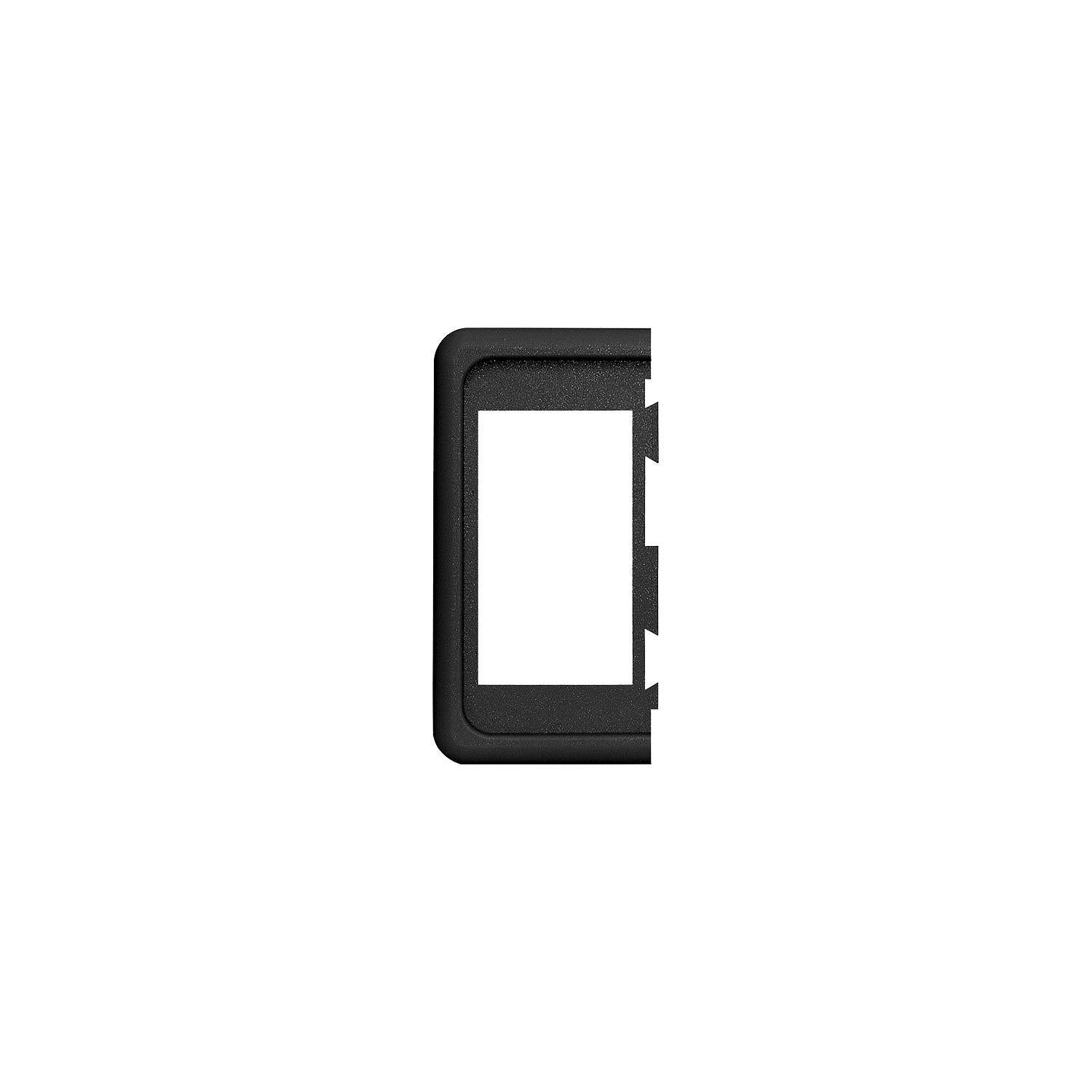 V-Series End Mount Plate Black-Supply Nautica