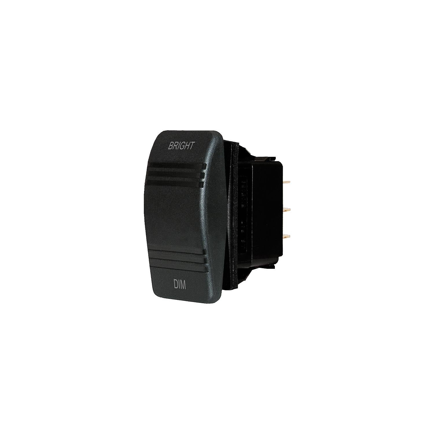 Contura Rocker Switch, Mom On/Off/Mom On, Black-Supply Nautica