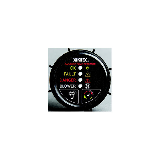 Fireboy-Xintex G1BBR Gasoline Fume Detector, Single Channel w/1 Sensor & 10A Relay to Start Blower