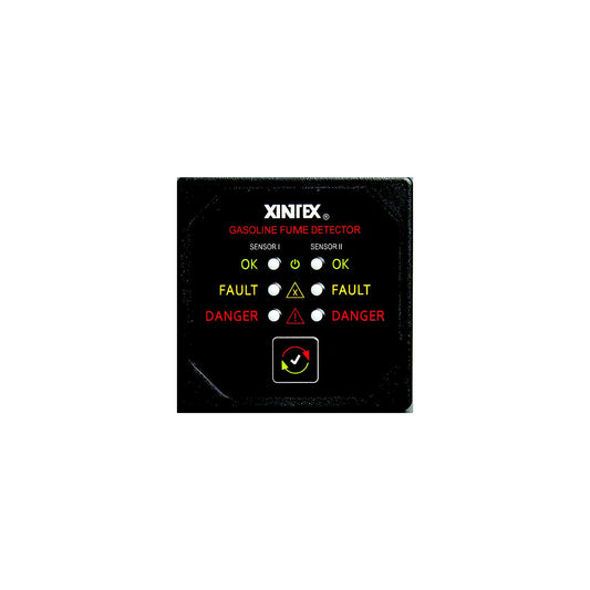 Fireboy-Xintex G2BR Gasoline Fume Detector, Dual Channel w/2 Sensors