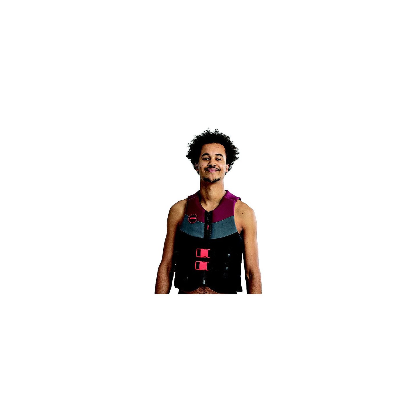 Airhead 247722022S Men's Neoprene Vest, Sm, Burgundy Red-Supply Nautica