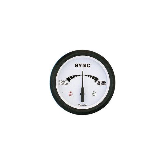 Faria Euro 4" Gauge - 7000 RPM Tachometer With System Check Indicator (Gas) (J/E Outboard)