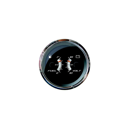 Faria F22013 Platinum 4" Gauge - Multifunction: Fuel Level, Voltmeter