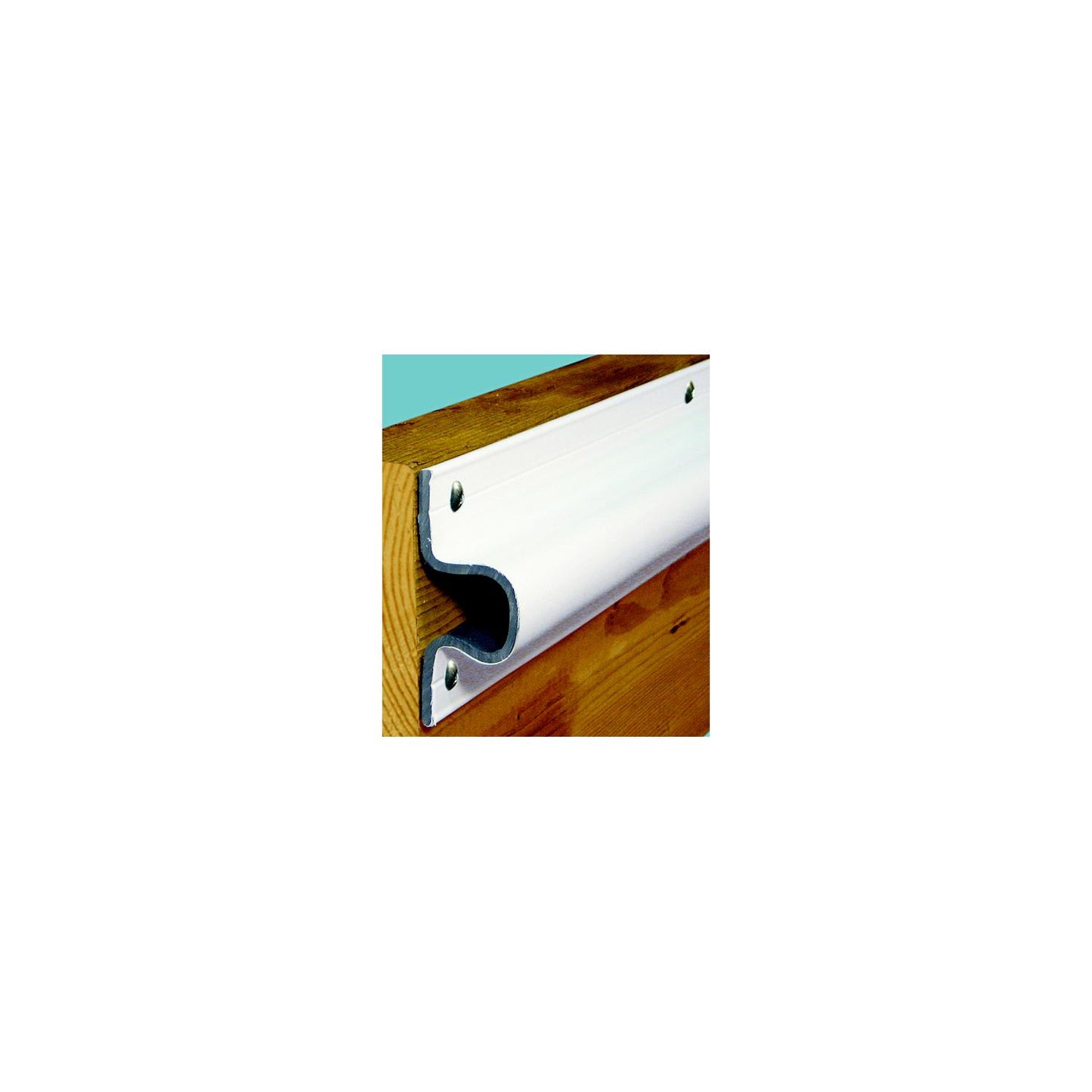 Dock Edge 1132F "C" Guard Economy Dock Bumper White