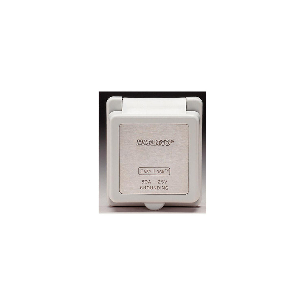 Marinco Replacement Cap and Bezel Only For 301EL-B Power Inlet-Supply Nautica