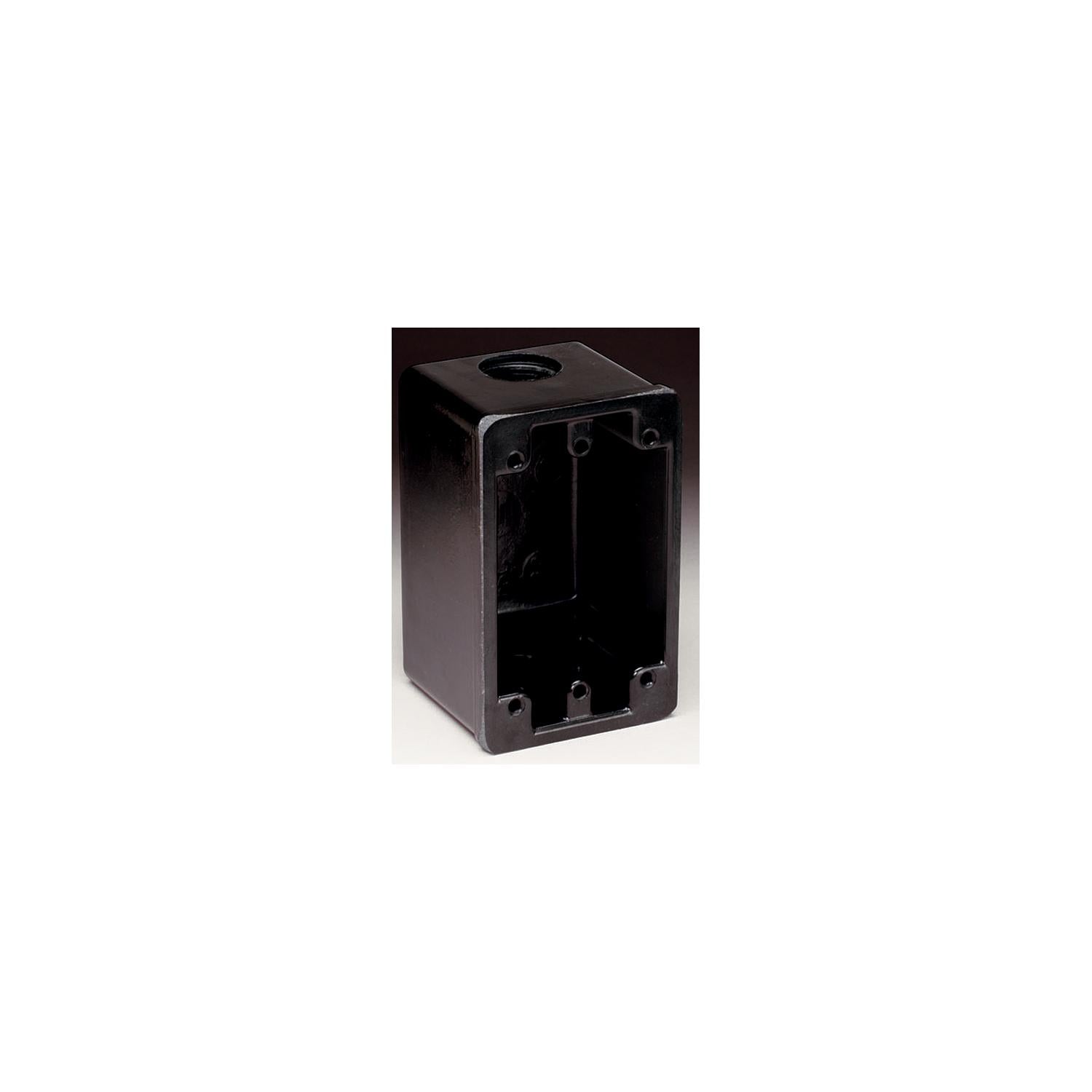 Marinco 6080 Black Non-Metallic FS Box-Supply Nautica
