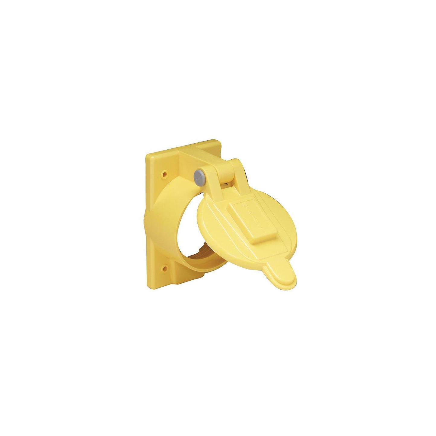 Marinco 7788CR Yellow Polycarbonate Weatherproof Cover Fits 50A Receptacles 6369CR and 6370CR-Supply Nautica