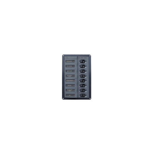 Marinco 901V DC Circuit Breaker 8-Way Vertical Panel-Supply Nautica